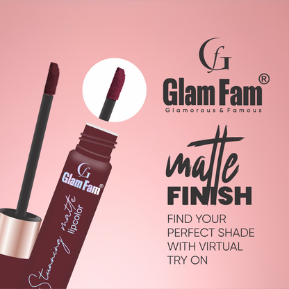 Glam Fam Stunning Matte Lipcolour