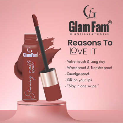 Glam Fam Stunning Matte Lipcolour