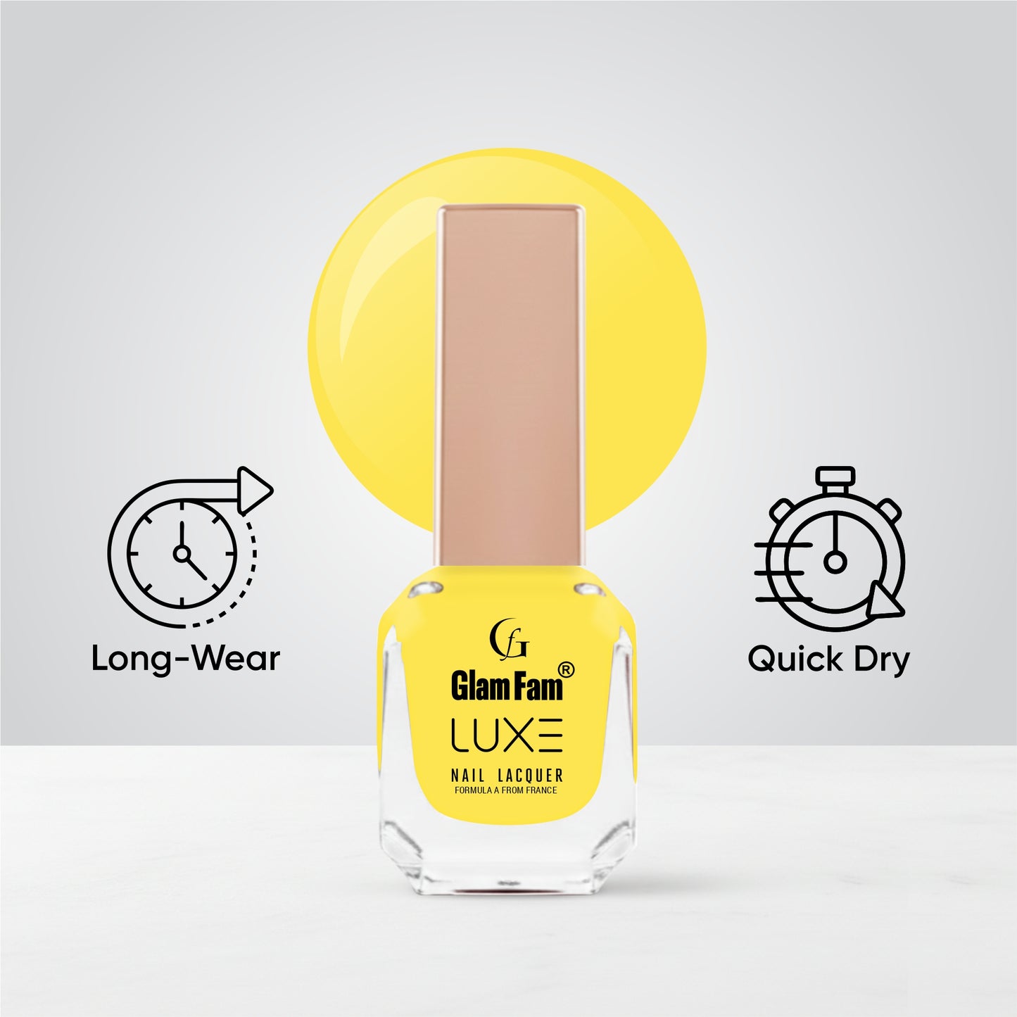 Luxe Nail Lacquer (Yellow)