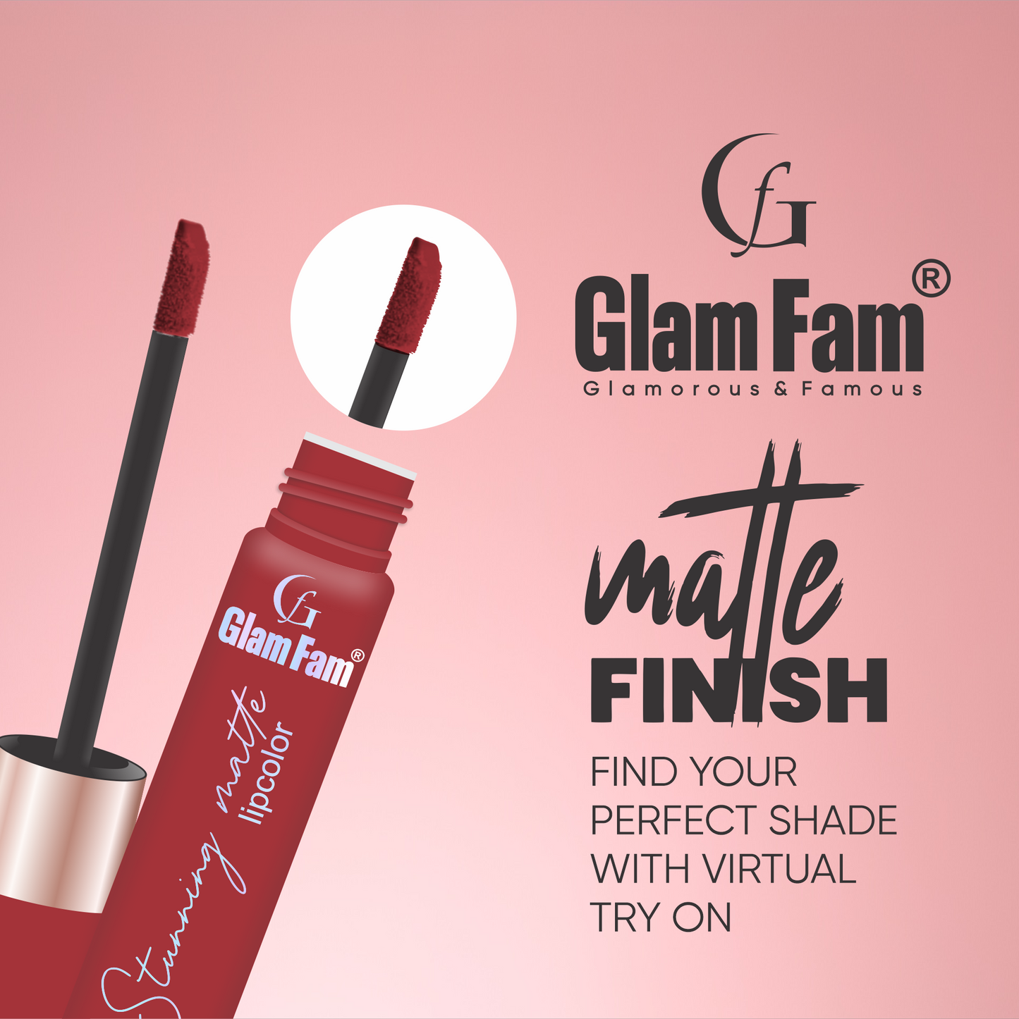 Glam Fam Stunning Matte Lipcolour