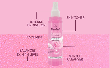 Glam Fam Rose Water Skin Toner