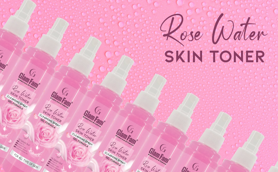 Glam Fam Rose Water Skin Toner