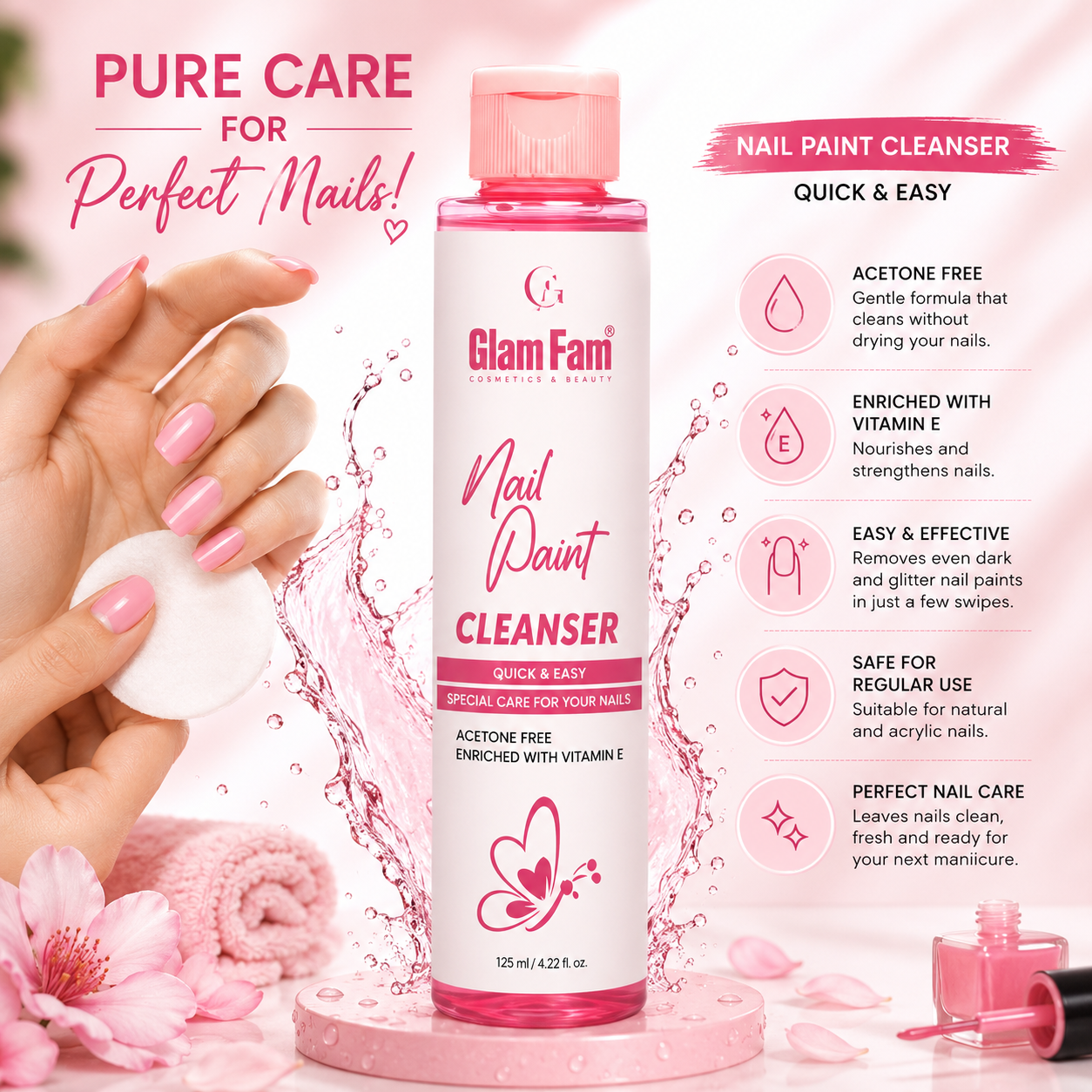 NAIL PAINT CLEANSER