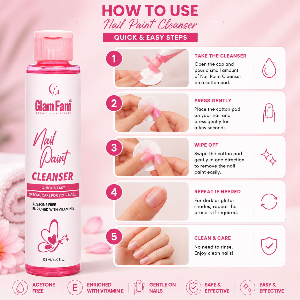 NAIL PAINT CLEANSER