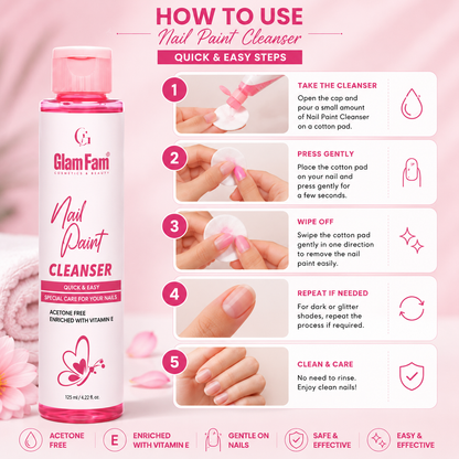 NAIL PAINT CLEANSER