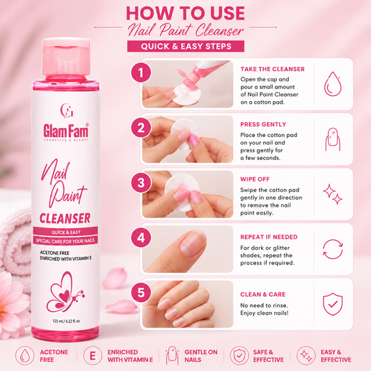 NAIL PAINT CLEANSER