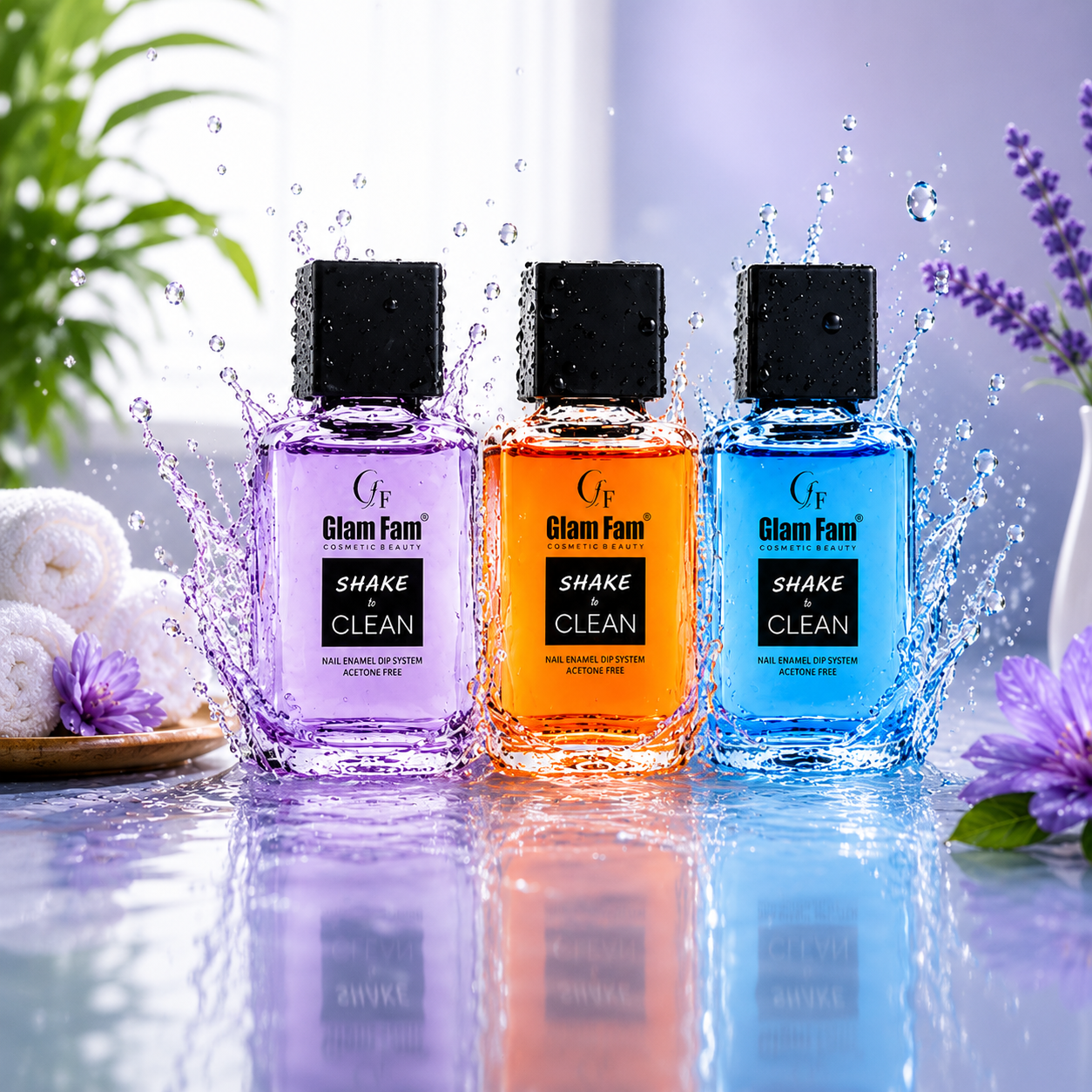 SHAKE & CLEAN NAIL PAINT CLEANER