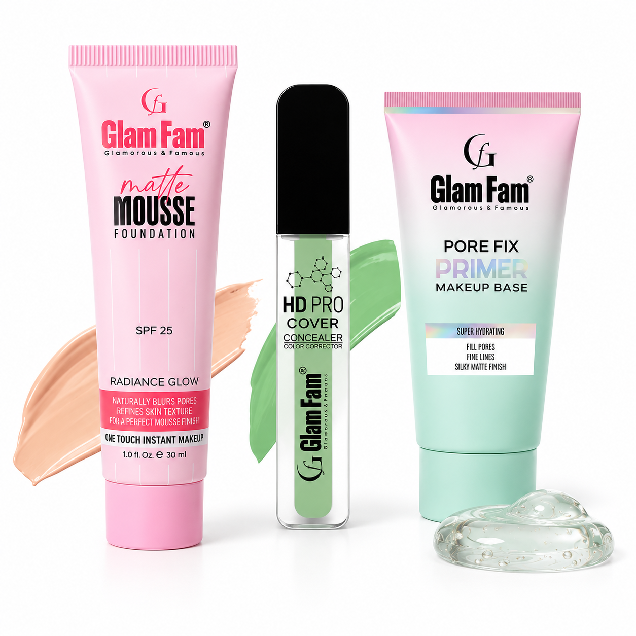 FLAWLESS MAKEUP KIT TRIO