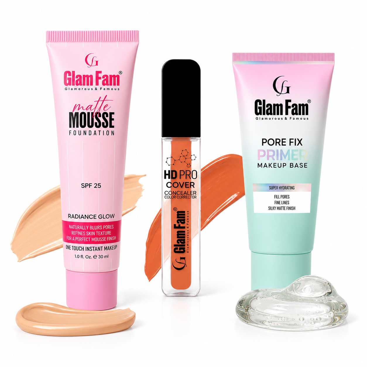 FLAWLESS MAKEUP KIT TRIO
