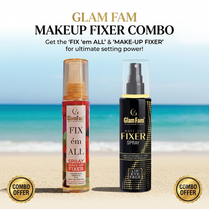Makeup Fixer & Fix Em Setting Spray Combo (Pack of 2)