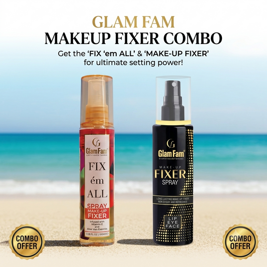 Makeup Fixer & Fix Em Setting Spray Combo (Pack of 2)
