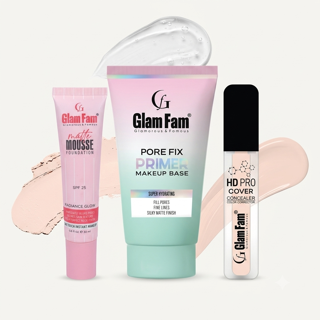 FLAWLESS MAKEUP KIT TRIO