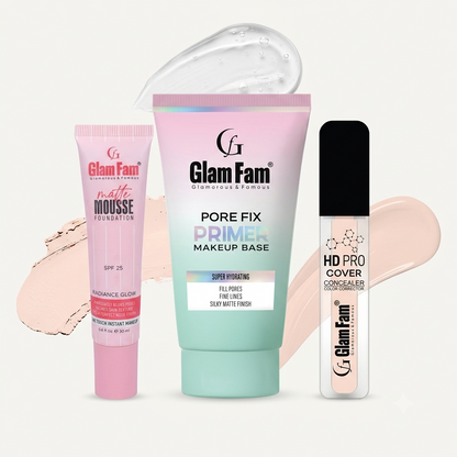 FLAWLESS MAKEUP KIT TRIO