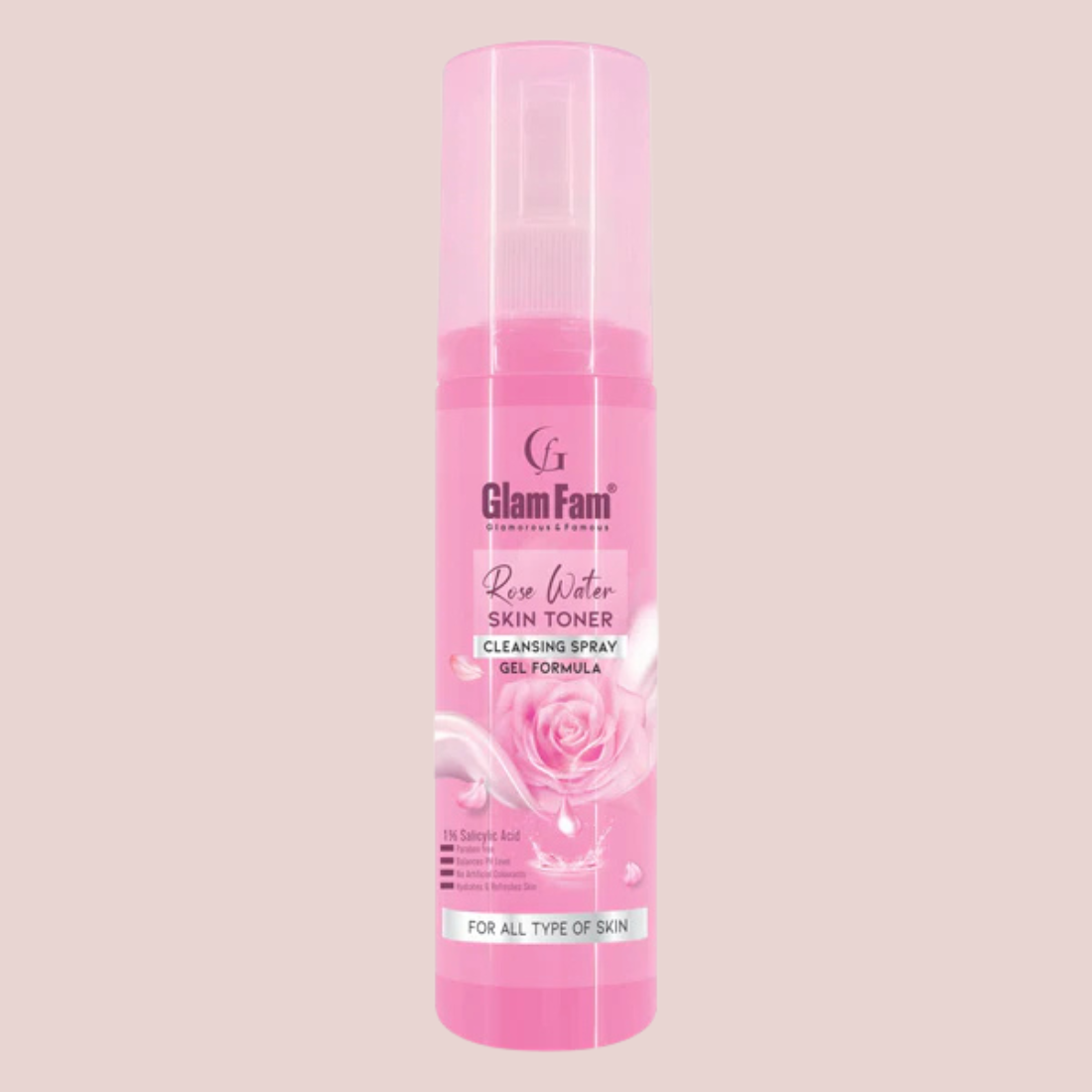 Glam Fam Rose Water Skin Toner