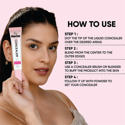 GLAMFAM FACE CONCEALER (PORCELAIN-01)