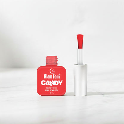 CANDY NAIL POLISH (Flaming Red)