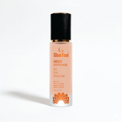 GLAMFAM HIGH COVERAGE FOUNDATION (WARM NUDE-04)