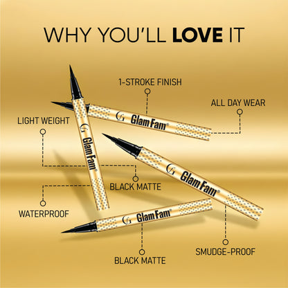 GlamFam Black Magic Eyeliner