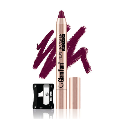 Lip Crayon Lipstick – Gold Edition (Wine Magic)