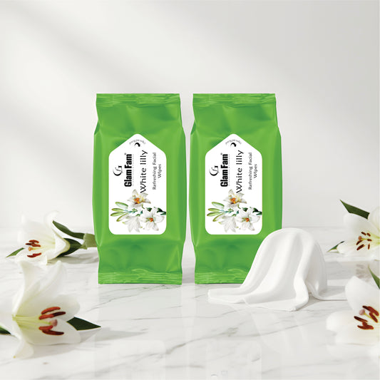 MINI POCKET WIPES WHITE LILLY (PACK OF 2)