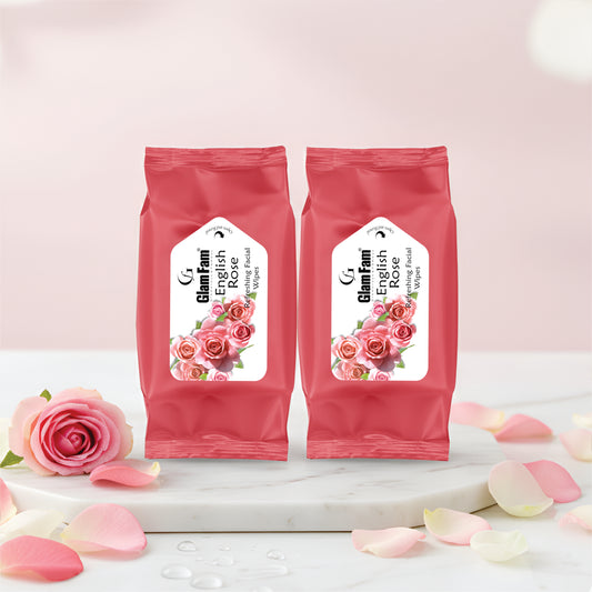 MINI POCKET WIPES ENGLISH ROSE (PACK OF 2)