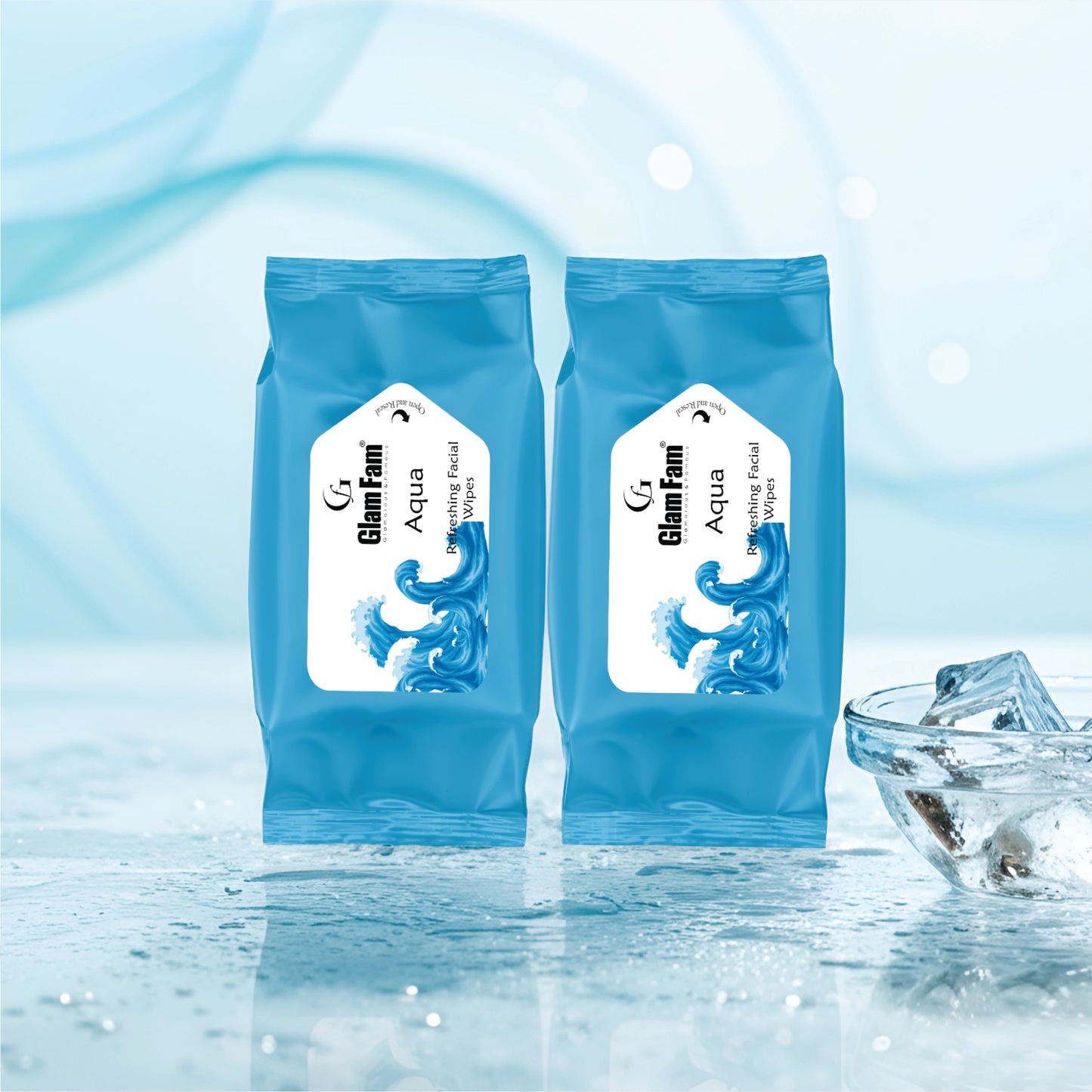 MINI POCKET WIPES (PACK OF 2)