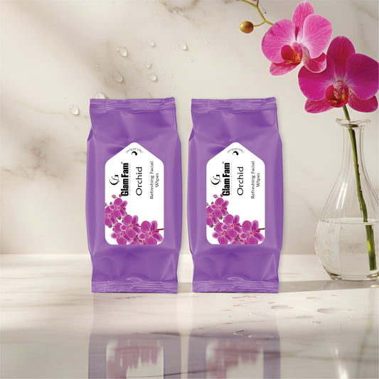 MINI POCKET WIPES ORCHID (PACK OF 2)